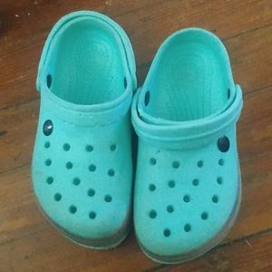 Crocs, mint green, size 31W